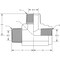 World Wide Fittings Male Pipe to Female Pipe to Male Pipe Run Tee F3809X16X16X16 - alternate 2